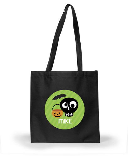 Cute Eskeleton  personalized halloween bags SP6