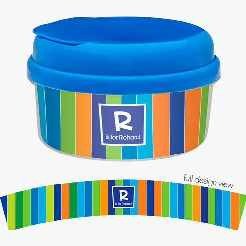 Bold Stripes Snack Bowl