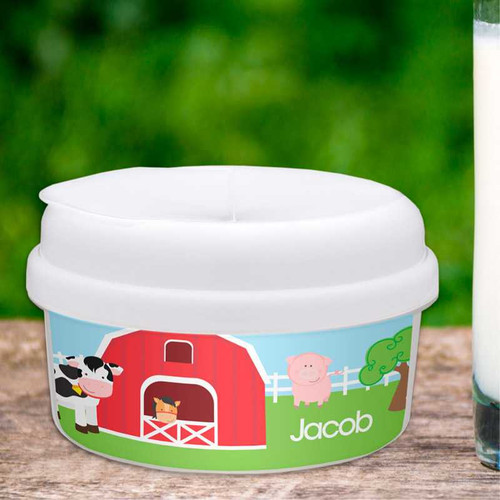 A Day In The Farm Toddler Snack Bowl