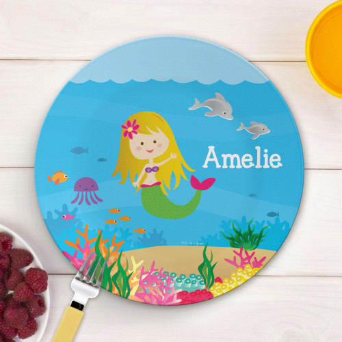 Sweet Mermaid Kids Plates