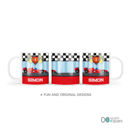 Fast Race Kids Plates