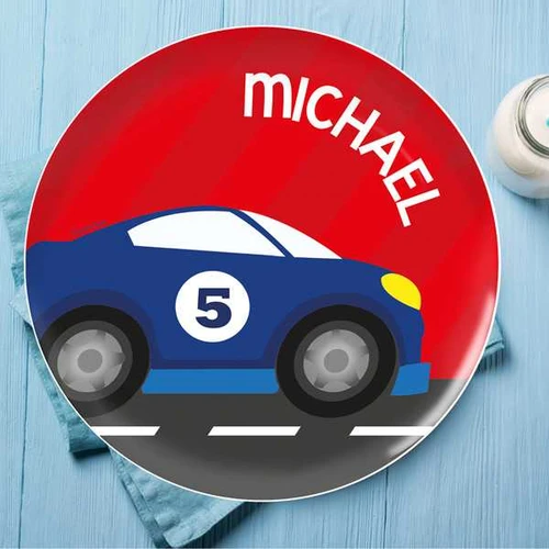Super Fast Car Kids Dinnerware