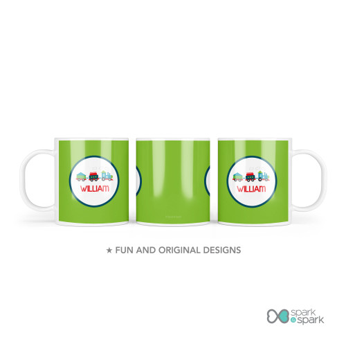 Choo Choo Train Kids Plate