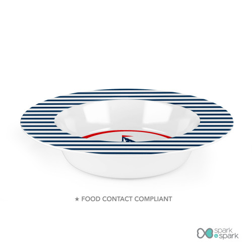 Set Sail Kids Plate