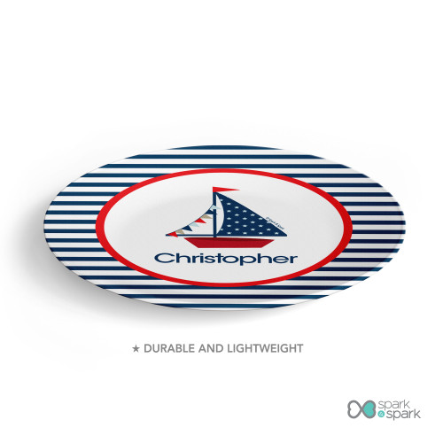 Set Sail Kids Plate