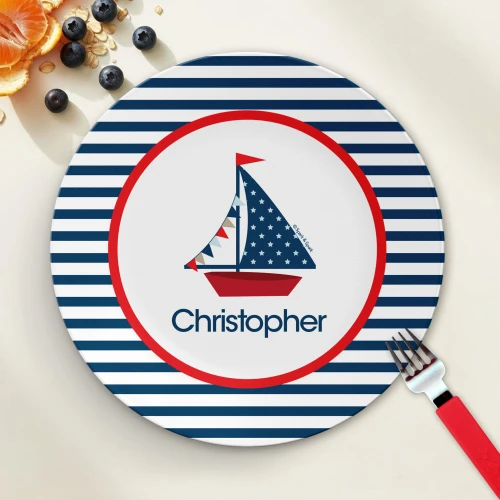 Set Sail Kids Plate
