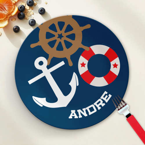 Nautical Ways Kids Plate