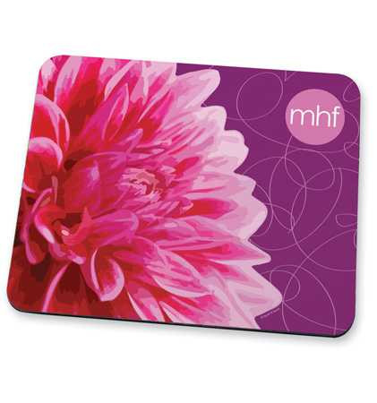 Purple spring mood Mouse Pad