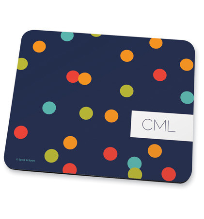 Colorful Dots Mouse Pad