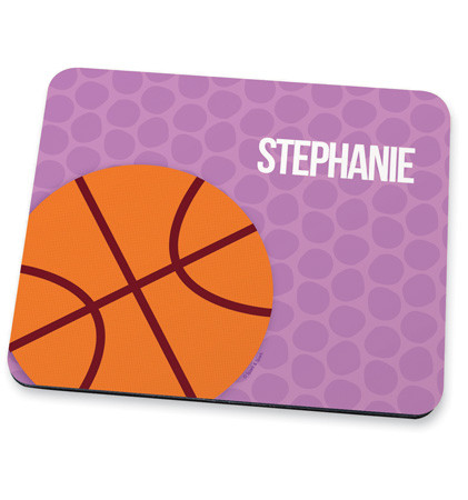 Basketball Fan Boy Mouse Pad