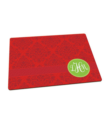 Minimalist Damask Cutting Board