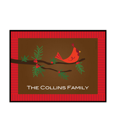 Christmas Branches Doormat