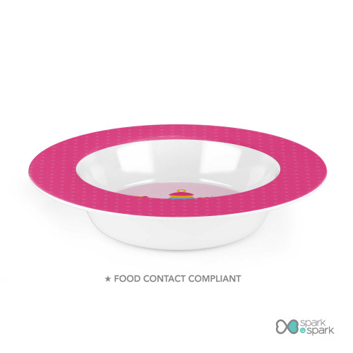 Tea Time Custom Plate for Girls