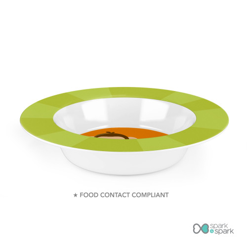 Cute Baby Monkey Kids Plate