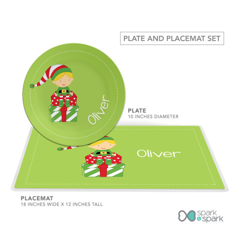 Sweet Elf Kids Plate