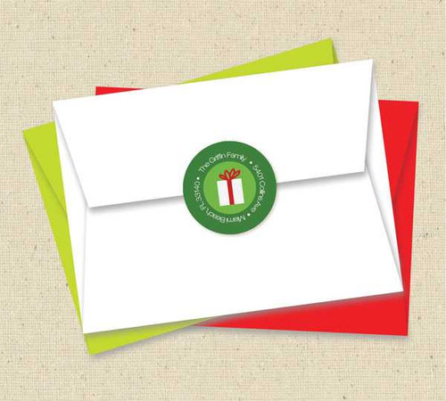 Festive Gifts Christmas Address Labels