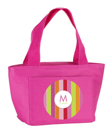 Bold & Fun Stripes Kids Lunch Tote