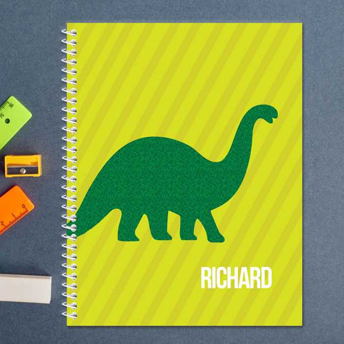 Dino and Me Green Kids Notebook