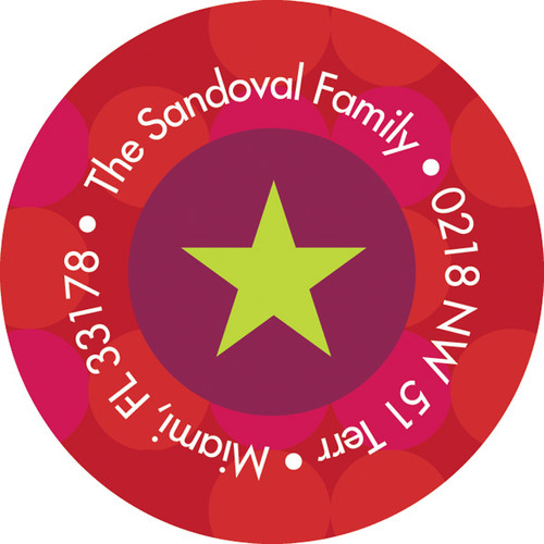 Hidden Elf Christmas Address Labels