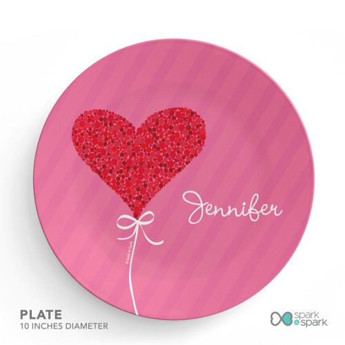 Sweet Heart Kids Plates