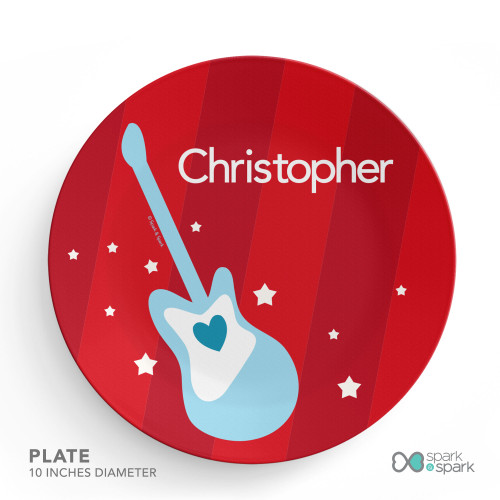 Rock My World Kids Plates