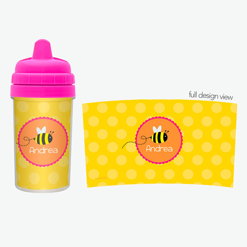 Fly Little Bee Custom Sippy Cup