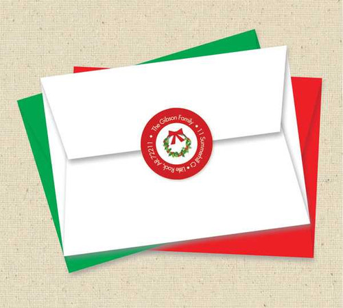 Holiday Joy Christmas Address Labels