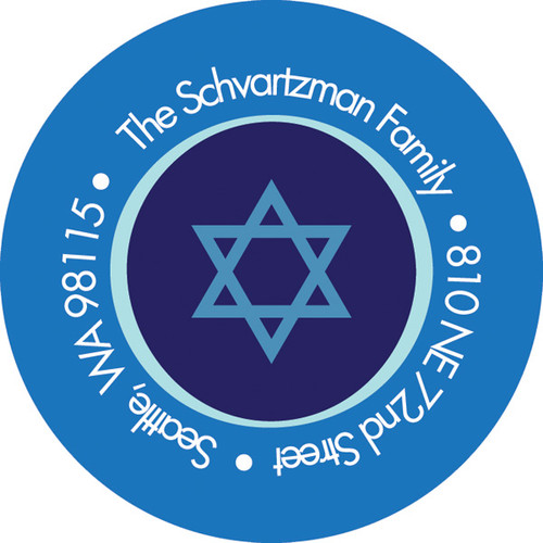 A Dance Of Stars Address Label