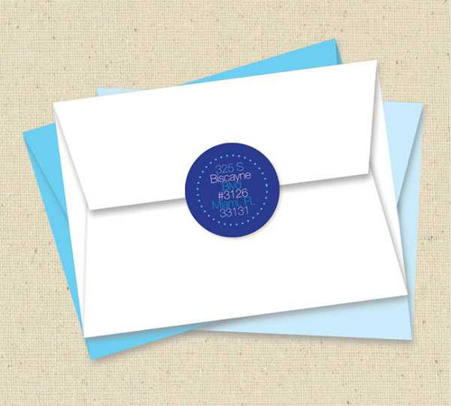 Filled With Stars Address Label