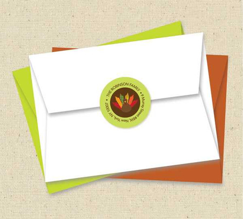 A Thanksgiving Wish Address Labels