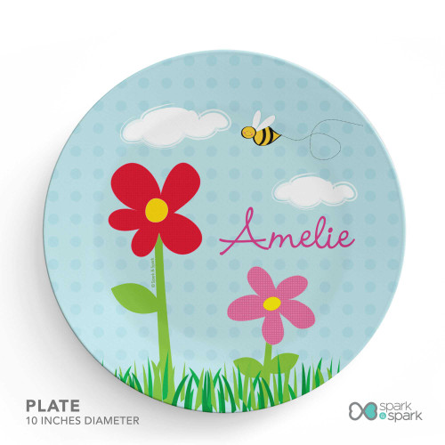Spring Flowers Kids Bowl
