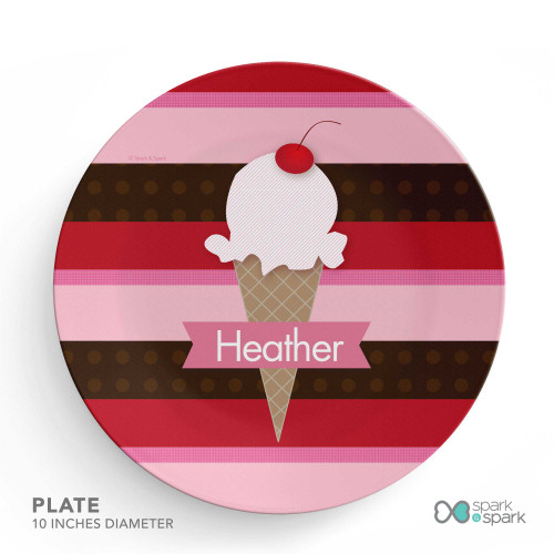 Strawberry Cone Kids Bowl