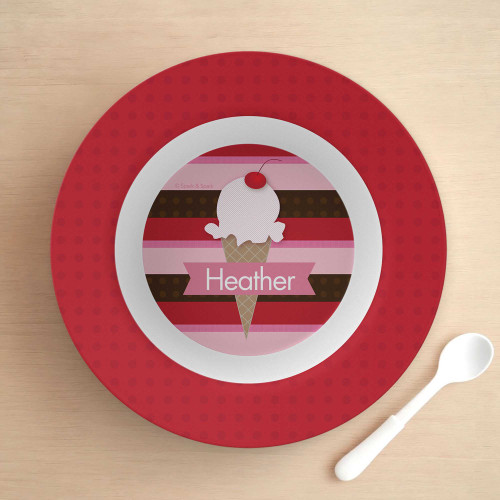 Strawberry Cone Kids Bowl