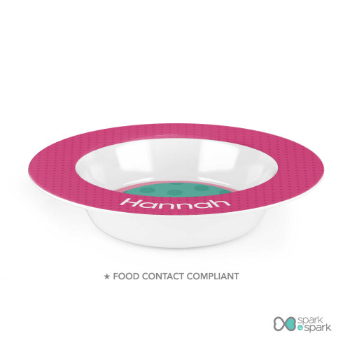 Just Like Me Girl Aqua Kids Bowl