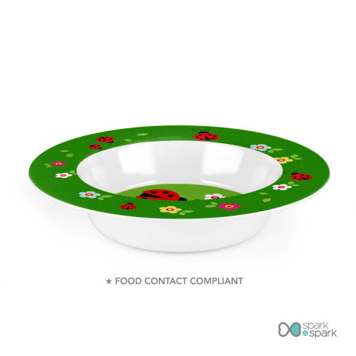 Curious Lady Bug Kids Bowl