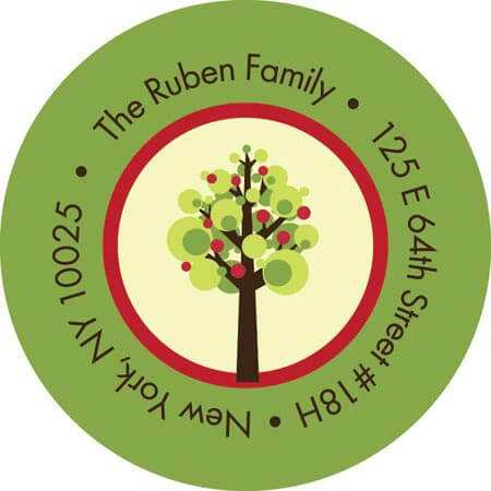 Mod Apple Tree label