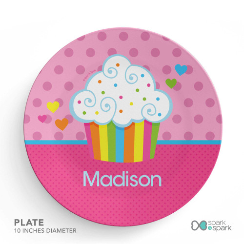 Rainbow Cupcake Kids Bowl
