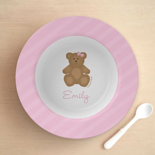 A Sweet Teddy Bear Kids Bowl