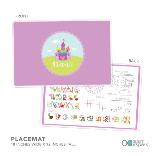 Pretty Heart Castle Kids Bowl
