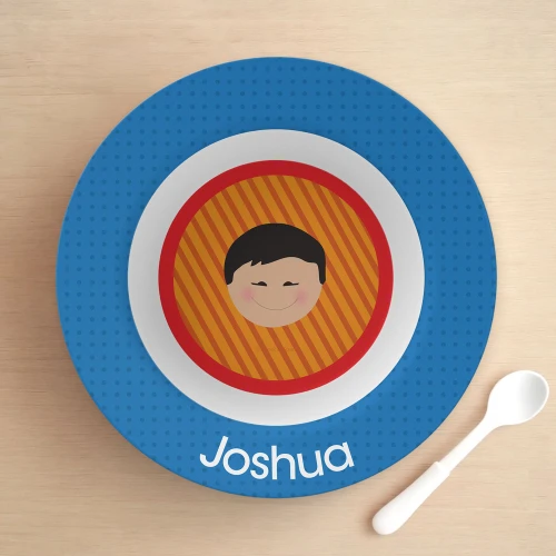 Just Like Me Boy Orange Kids Bowl