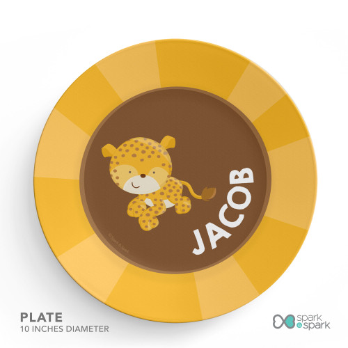 Cute Baby Cheetah Kids Bowl