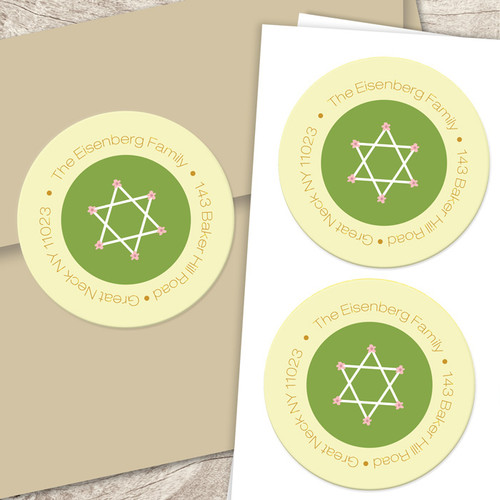 Delicate wishes label