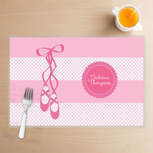 My Ballerina Shoes Kids Placemat