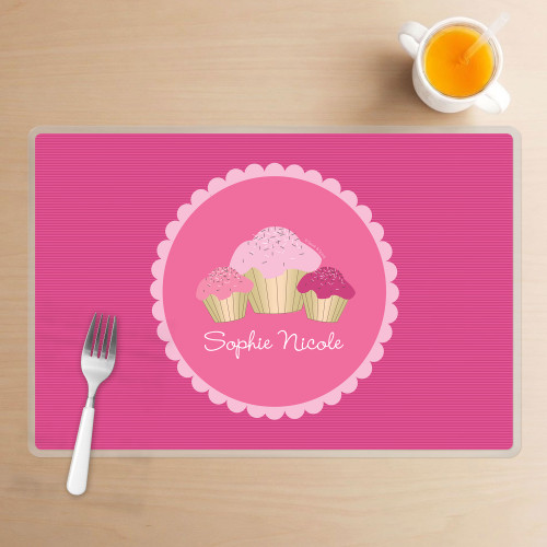 Sweet Cupcakes Kids Placemat