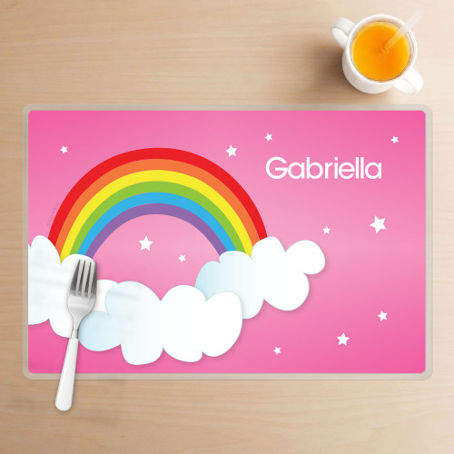 Dreamy Rainbow Kids Placemat