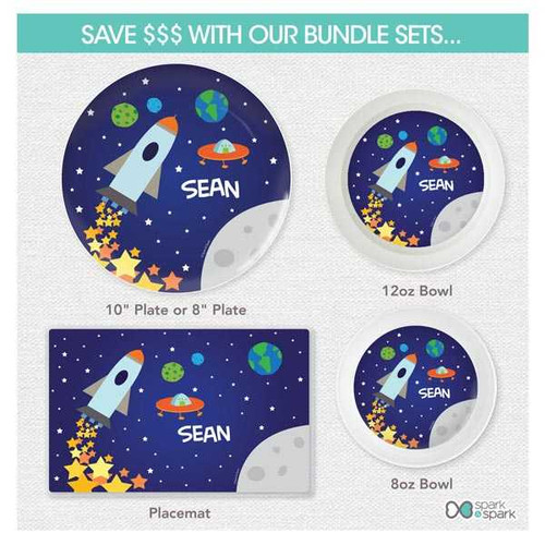 Rocket Launch Kids Placemat