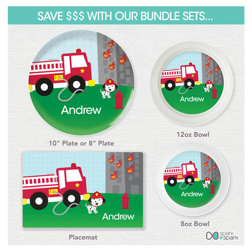 Fighting Fire Kids Placemat