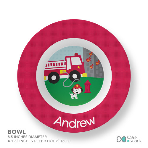 Fighting Fire Kids Placemat