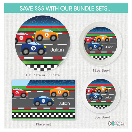 Race to Finish Kids Placemat
