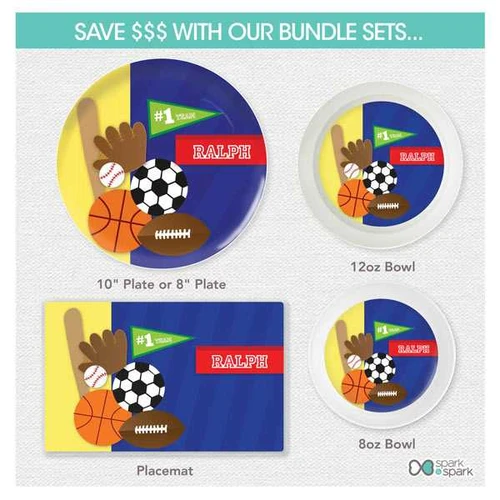 My Love for Sports Kids Placemat